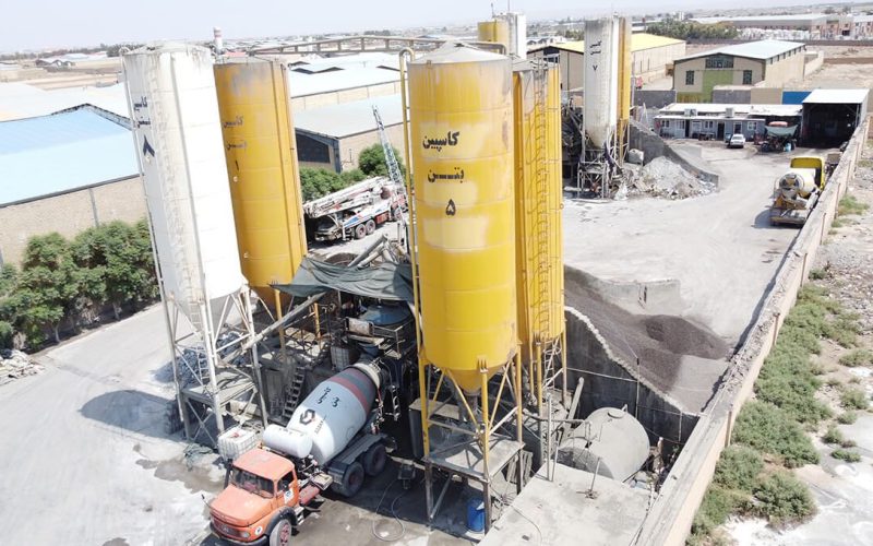 Caspisa-Background مجموعه تولید بتن شرکت کاسپیسا